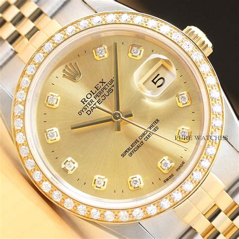 cheap mens diamond rolex|rolex men's watch diamond bezel.